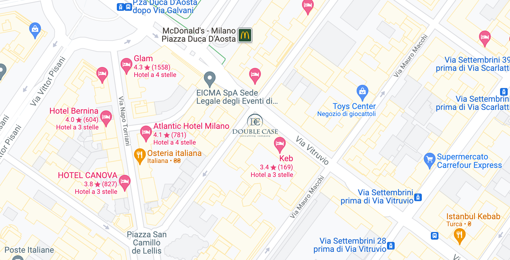 Maps Milano